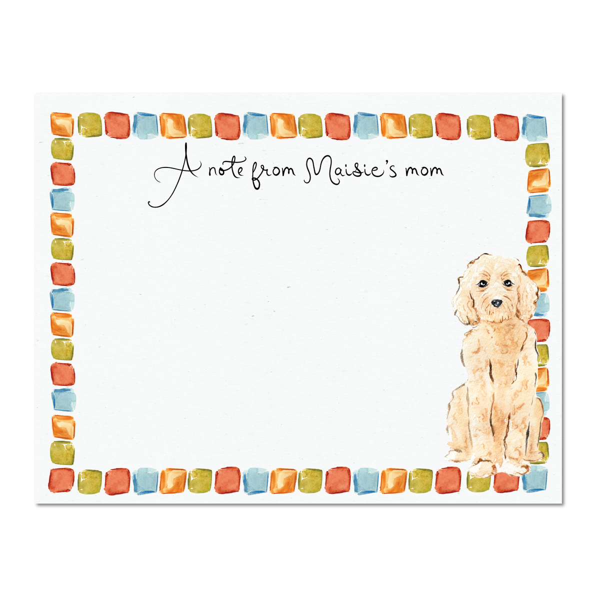Golden Doodle Gift Card Set