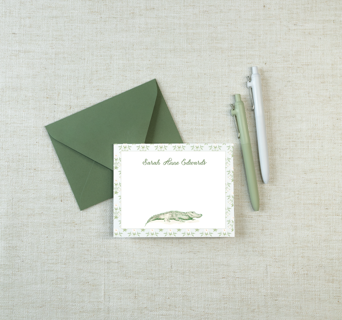 Baby Gator Notecards