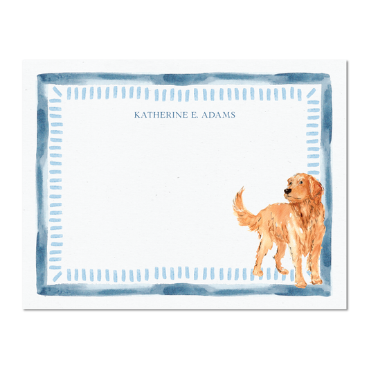 Golden Retriever Notecard Set
