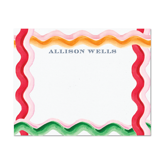 Wavy Notecard Set